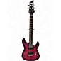 Used Schecter Guitar Research C6 Plus Electric Magenta Solid Body Electric Guitar thumbnail