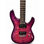 Used Schecter Guitar Research C6 Plus Electric Magenta Solid Body Electric Guitar