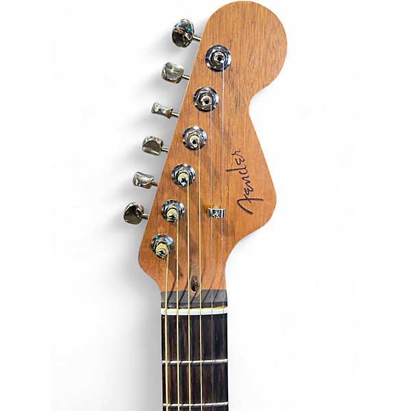 Used Fender Highway Acoustasonic Mahogany Acoustic Electric Guitar