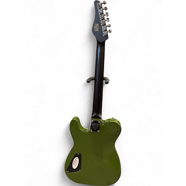 Used Schecter Guitar Research Jack Fowler PT Drab Green Solid Body Electric Guitar