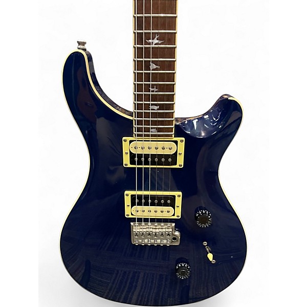 Used PRS SE Standard 24 Trans Blue Solid Body Electric Guitar