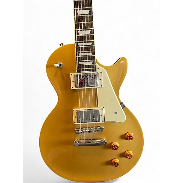 Used Epiphone Les Paul Standard Gold Top Solid Body Electric Guitar