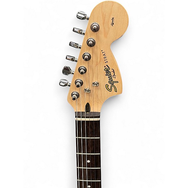 Used Squier Affinity Stratocaster Black Solid Body Electric Guitar