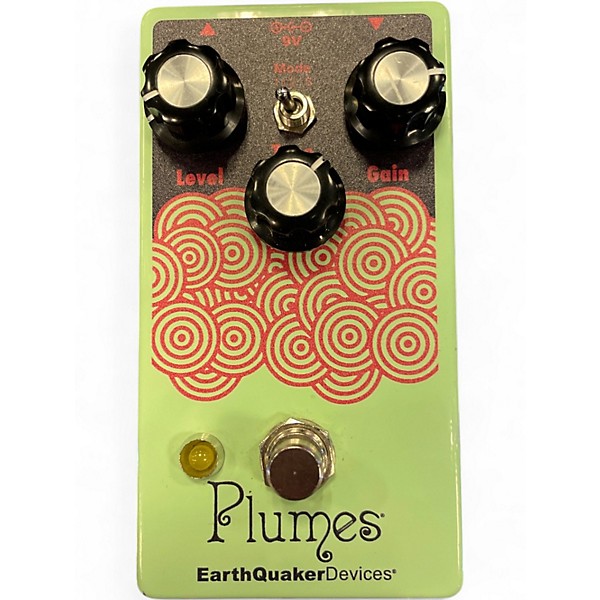 Used EarthQuaker Devices Plumes Small Signal Shredder Overdrive Effect Pedal