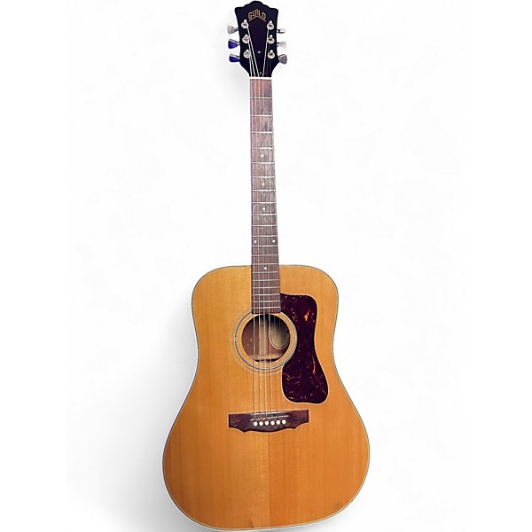 Vintage 1971 Guild D40 Natural Acoustic Guitar