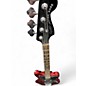Used Squier Vintage Modified Jaguar Bass Candy Apple Red Electric Bass Guitar