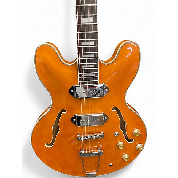 Used Firefly FF-339 Natural Hollow Body Electric Guitar