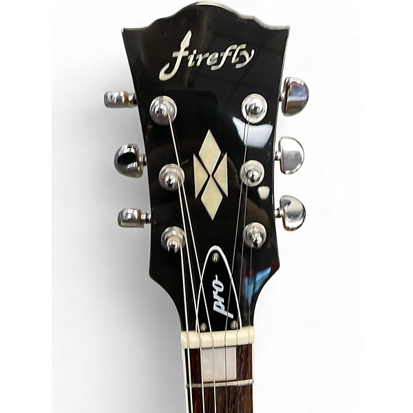 Used Firefly FF-339 Natural Hollow Body Electric Guitar