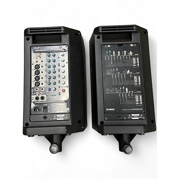 Used Yamaha Stagepas 300 PAIR Powered Speaker