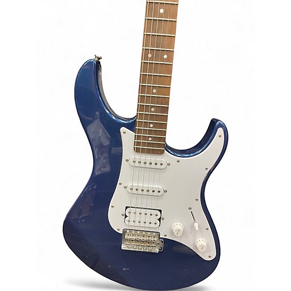 Used Yamaha Pacifica Electron Blue Metallic Solid Body Electric Guitar