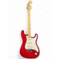 Vintage 1980s Fender American Standard Stratocaster red Solid Body Electric Guitar thumbnail