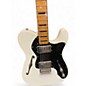 Used Squier Classic Vibe 70s Thinline Telecaster Alpine White Hollow Body Electric Guitar
