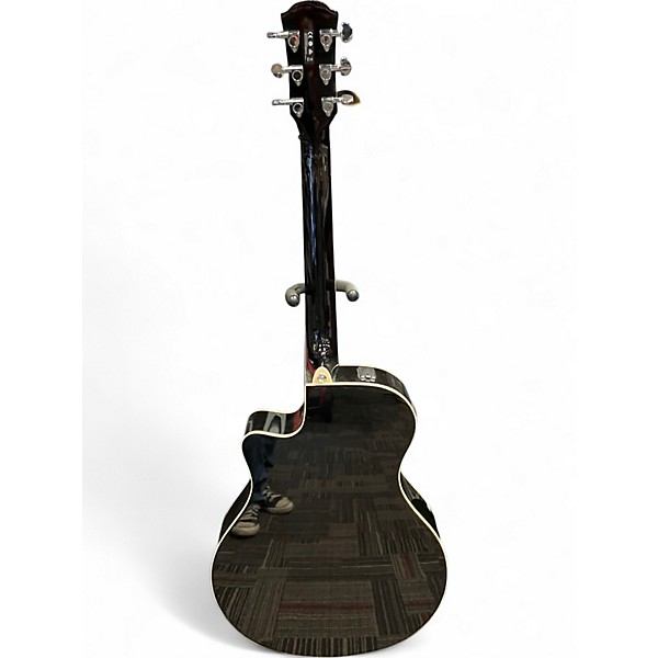 Used Yamaha APX600 Black Acoustic Electric Guitar