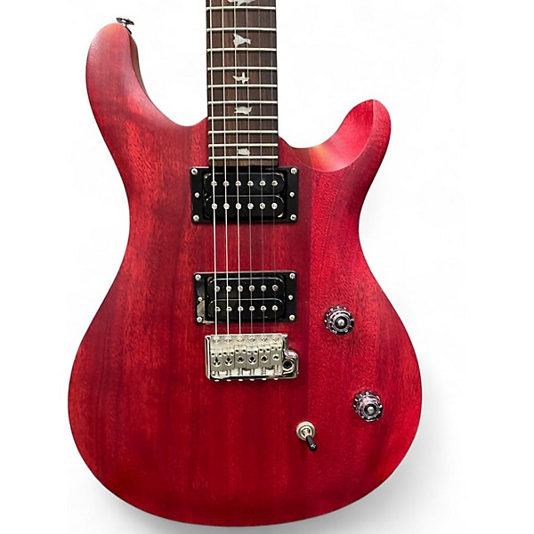 Used PRS SE CE24 Red Solid Body Electric Guitar