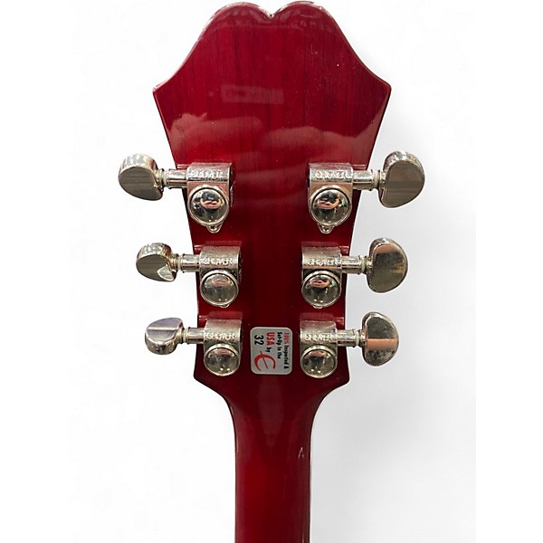 Used Epiphone Dot Cherry Hollow Body Electric Guitar