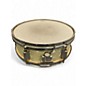 Vintage 1960s Rogers 14X5 Luxor Snare Pearl White Drum