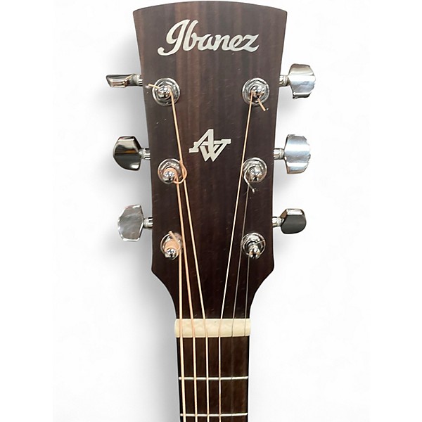 Used Ibanez AW54CE Natural Acoustic Electric Guitar