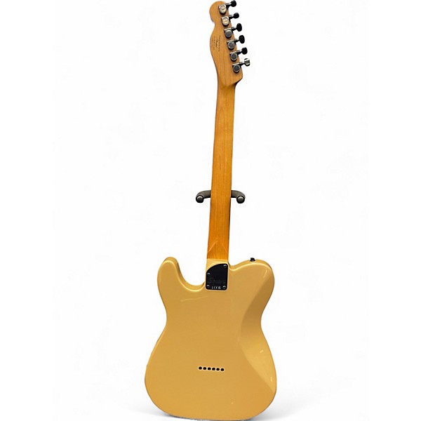 Used Squier Contemporary Telecaster HH Gold Solid Body Electric Guitar