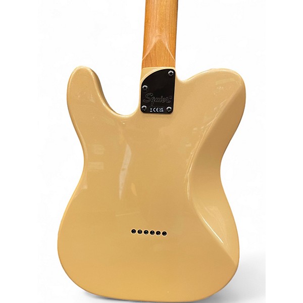 Used Squier Contemporary Telecaster HH Gold Solid Body Electric Guitar