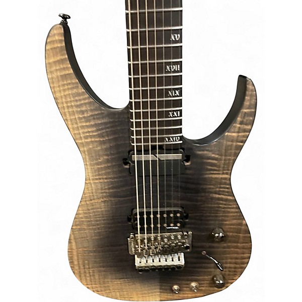 Used 2021 Schecter Guitar Research Banshee Mach FR S FalloutBurst Solid Body Electric Guitar