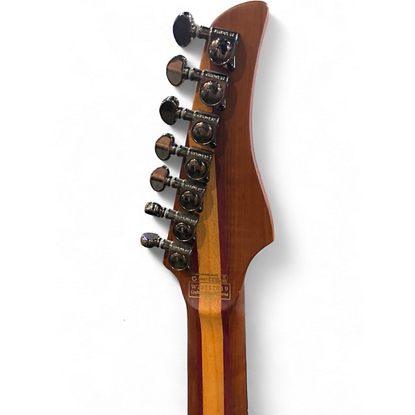 Used 2021 Schecter Guitar Research Banshee Mach FR S FalloutBurst Solid Body Electric Guitar