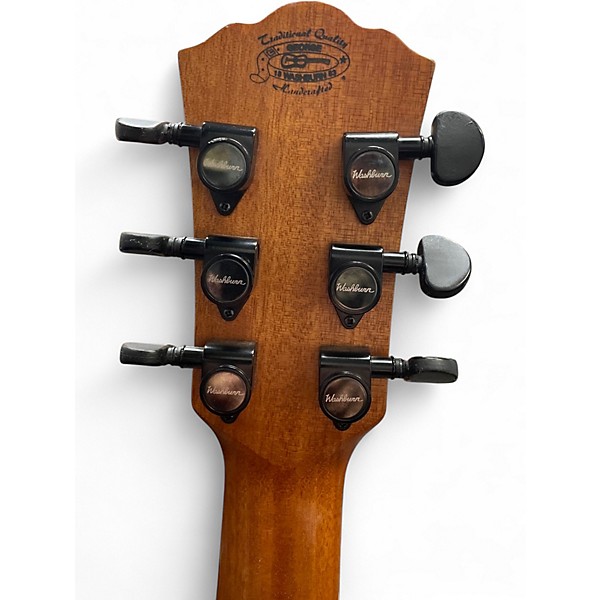 Used Washburn WCG55CE Walnut Acoustic Electric Guitar