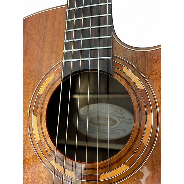 Used Washburn WCG55CE Walnut Acoustic Electric Guitar