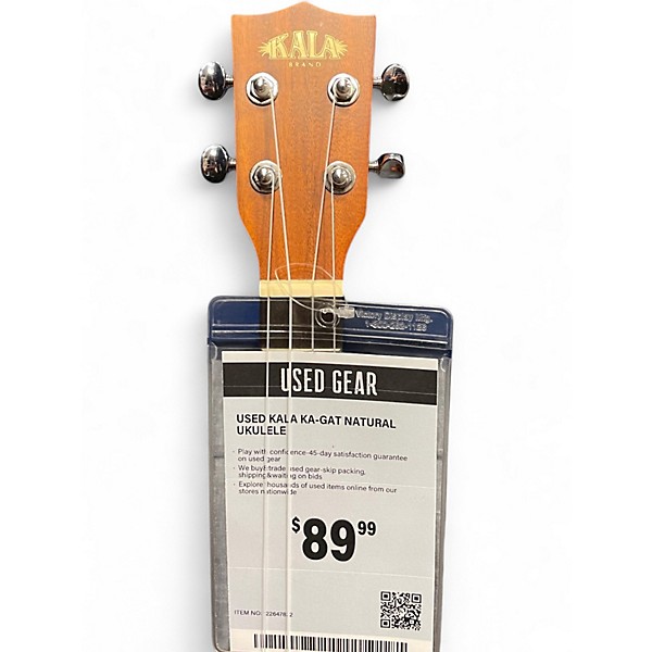 Used Kala KA-GAT Natural Ukulele