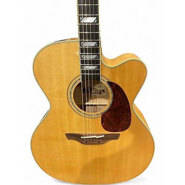 Used 2004 Takamine TF250SMC Natural Acoustic Electric Guitar