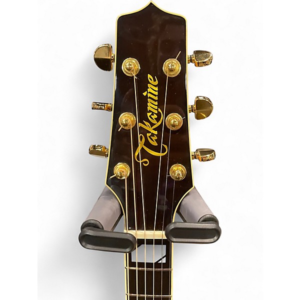 Used 2004 Takamine TF250SMC Natural Acoustic Electric Guitar