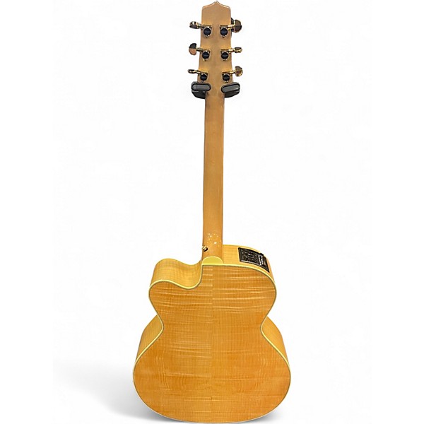Used 2004 Takamine TF250SMC Natural Acoustic Electric Guitar