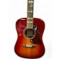 Used Epiphone Hummingbird Cherry Sunburst Acoustic Guitar