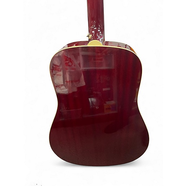Used Epiphone Hummingbird Cherry Sunburst Acoustic Guitar