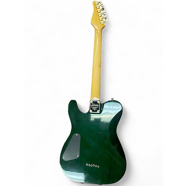 Used Schecter Guitar Research 30TH ANNIVERSARY PT Emerald Green Solid Body Electric Guitar