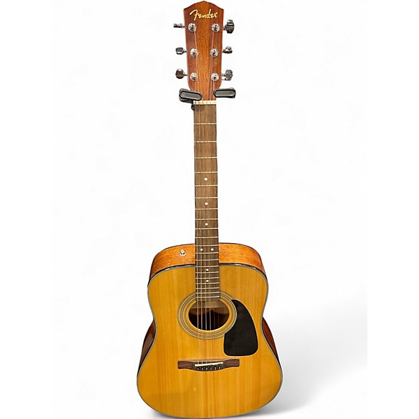 Used Fender DG8S Natural Acoustic Guitar