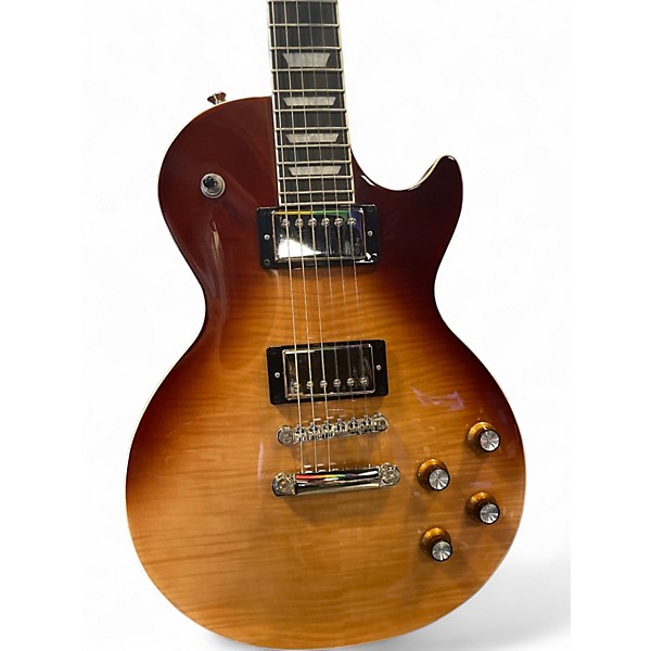Used Epiphone Les Paul Custom Modern cafe latte burst Solid Body Electric Guitar
