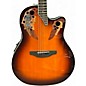 Used Ovation CE48 Sunburst Acoustic Electric Guitar