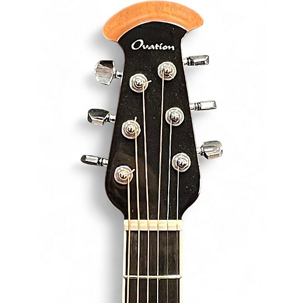 Used Ovation CE48 Sunburst Acoustic Electric Guitar