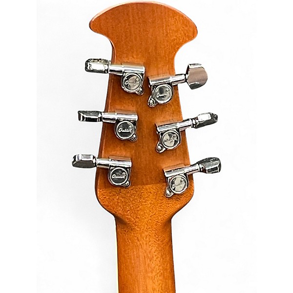 Used Ovation CE48 Sunburst Acoustic Electric Guitar