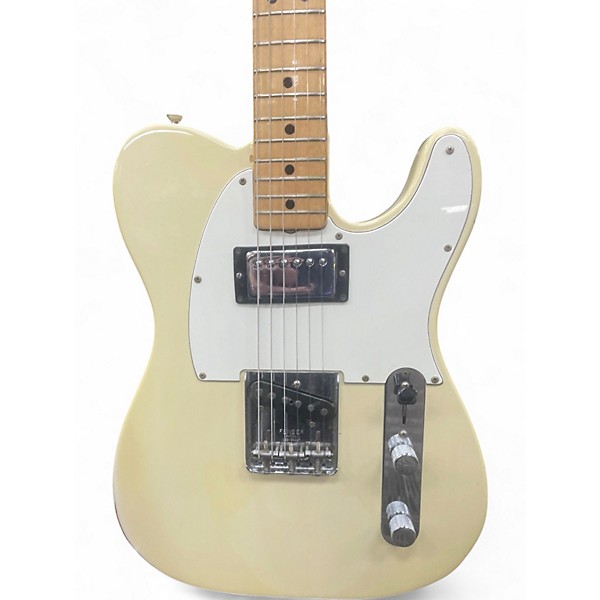 Vintage 1973 Fender Telecaster White Blonde Solid Body Electric Guitar