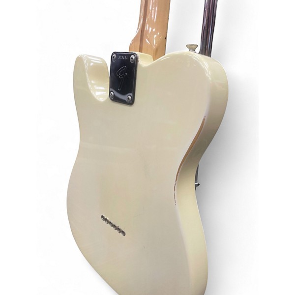 Vintage 1973 Fender Telecaster White Blonde Solid Body Electric Guitar
