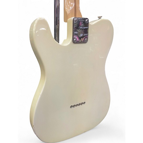 Vintage 1973 Fender Telecaster White Blonde Solid Body Electric Guitar