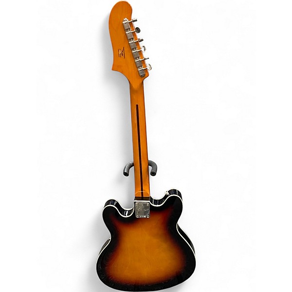 Used Squier Classic Vibe Starcaster Hollow Sunburst Hollow Body Electric Guitar