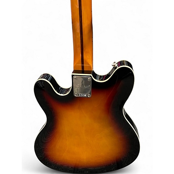 Used Squier Classic Vibe Starcaster Hollow Sunburst Hollow Body Electric Guitar