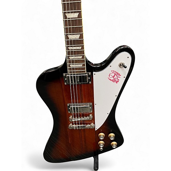Used Epiphone Firebird Studio 3 Tone Sunburst Solid Body Electric Guitar