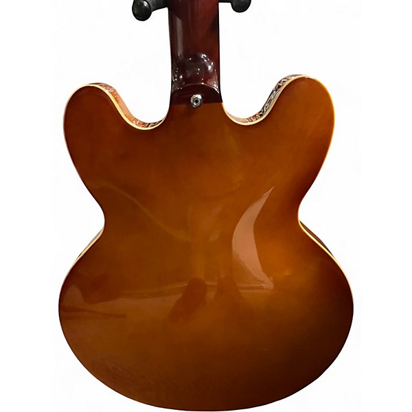 Used Epiphone Riviera Frequensator Royal Tan Hollow Body Electric Guitar