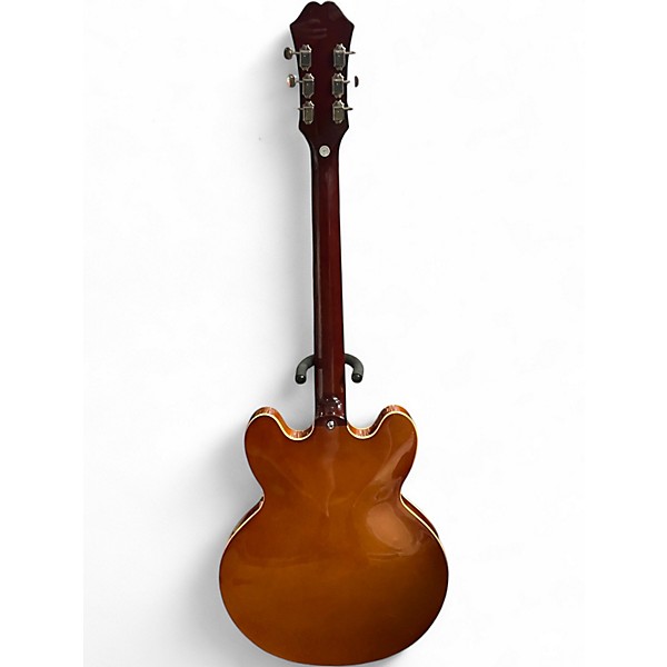 Used Epiphone Riviera Frequensator Royal Tan Hollow Body Electric Guitar