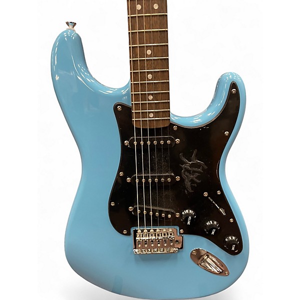 Used Squier Sonic Stratocaster SSS California Blue Solid Body Electric Guitar
