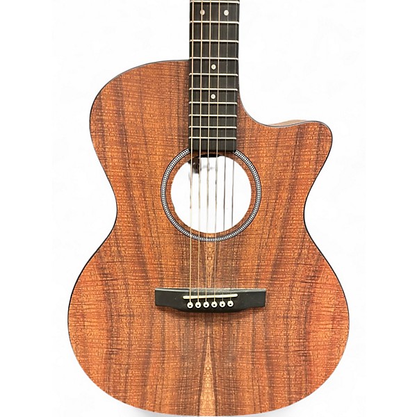 Used Martin GPCX1E KOA Natural Acoustic Electric Guitar