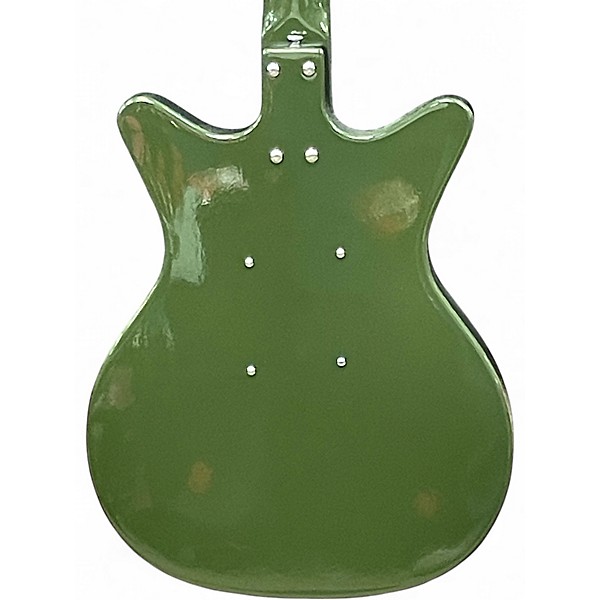 Used Danelectro 59 NOS + Green Solid Body Electric Guitar